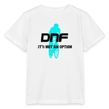Neon Bike: DNF Das ist keine Option - Stanley/Stella Kinder T-Shirt MINI CREATOR  - Weiß - Vorne - Maike (125cm)