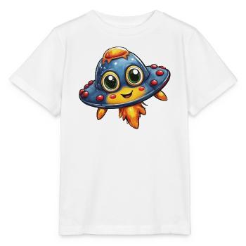 Kinder UFO  - Stanley/Stella Kinder T-Shirt MINI CREATOR  - Weiß - Vorne - Maike (125cm)