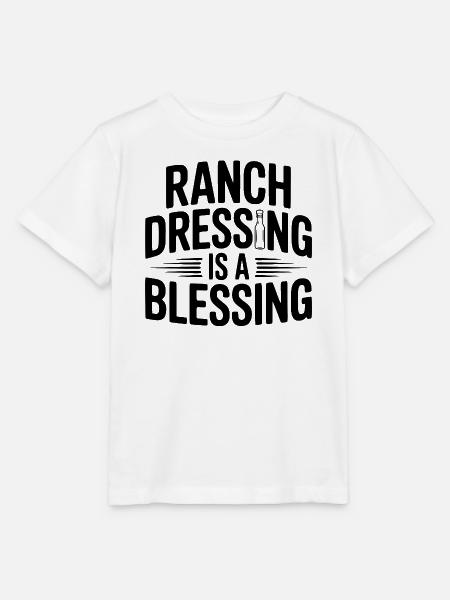 Ranch-Dressing ist ein Segen - Stanley/Stella Kinder T-Shirt MINI CREATOR  - Weiß