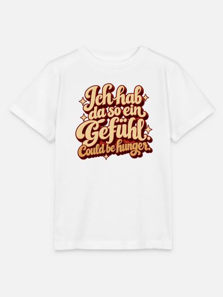 Gefühl von Hunger - Stanley/Stella Kinder T-Shirt MINI CREATOR - Weiß