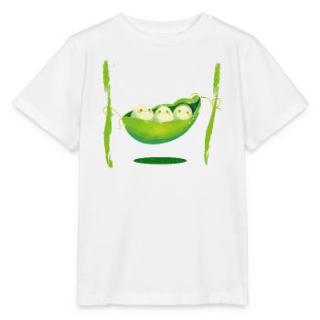 Bohnen Hängematte  - Stanley/Stella Kinder T-Shirt MINI CREATOR  - Weiß - Vorne - Maike (125cm)