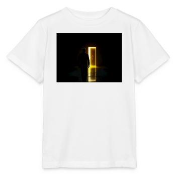 Leuchtende Schwelle zum Unbekannten - Stanley/Stella Kinder T-Shirt MINI CREATOR  - Weiß - Vorne - Maike (125cm)