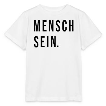 Mensch Sein - Stanley/Stella Kinder T-Shirt MINI CREATOR  - Weiß - Vorne - Maike (125cm)