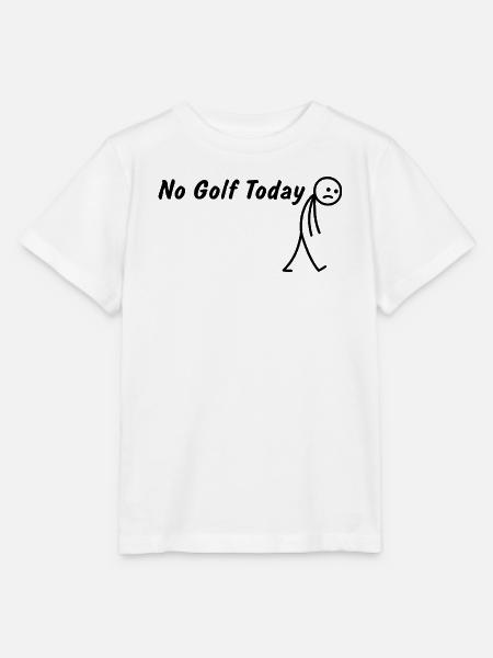 Heute kein Golf – Lustiges Golfgeschenk - Stanley/Stella Kinder T-Shirt MINI CREATOR  - Weiß