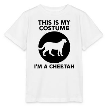 Gepard Kostüm Humor - Stanley/Stella Kinder T-Shirt MINI CREATOR  - Weiß - Vorne - Maike (125cm)