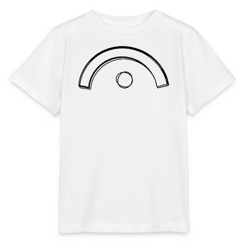 Fermate handgezeichnet - Stanley/Stella Kinder T-Shirt MINI CREATOR  - Weiß - Vorne - Maike (125cm)