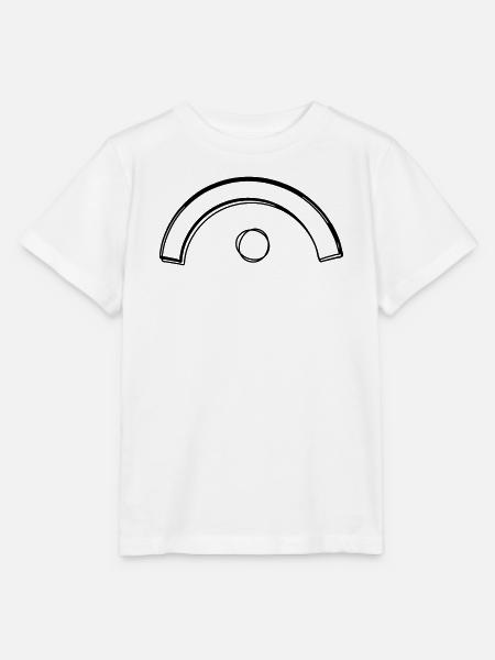 Fermate handgezeichnet - Stanley/Stella Kinder T-Shirt MINI CREATOR - Weiß