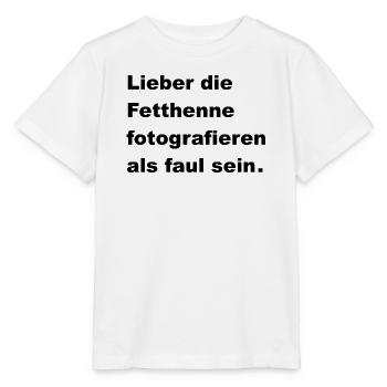 Lieber Fetthenne fotografieren - Stanley/Stella Kinder T-Shirt MINI CREATOR  - Weiß - Vorne - Maike (125cm)