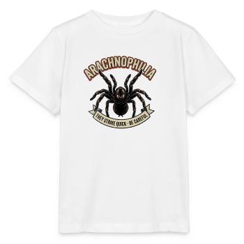 Tarantel - Stanley/Stella Kinder T-Shirt MINI CREATOR  - Weiß - Vorne - Maike (125cm)