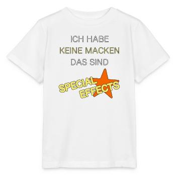 Special_Effects - Stanley/Stella Kinder T-Shirt MINI CREATOR  - Weiß - Vorne - Maike (125cm)