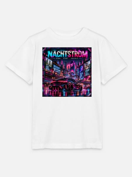 Nachtstrom Neonstadt - Stanley/Stella Kinder T-Shirt MINI CREATOR - Weiß