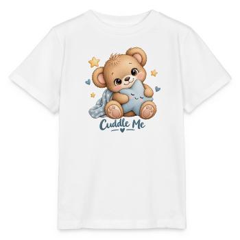 Kuscheltier Sternenfreund - Stanley/Stella Kinder T-Shirt MINI CREATOR  - Weiß - Vorne - Maike (125cm)