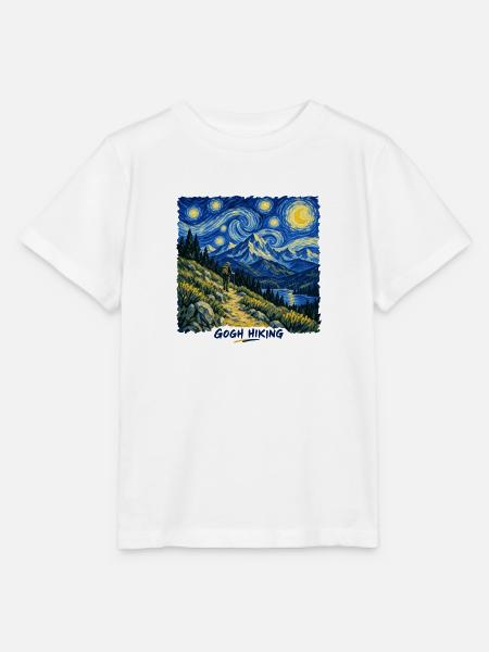 Wandern mit Gogh - Stanley/Stella Kinder T-Shirt MINI CREATOR - Weiß