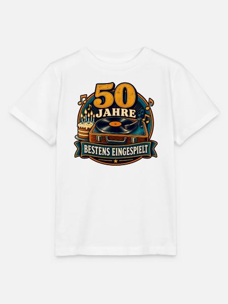 50 Jahre – Bestens eingespielt - Stanley/Stella Kinder T-Shirt MINI CREATOR - Weiß