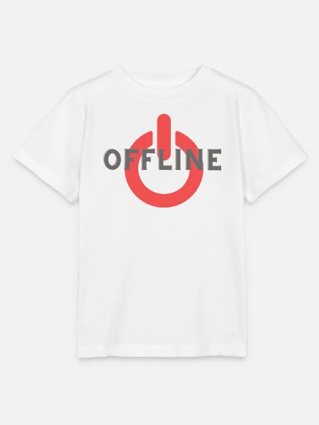 Offline - Stanley/Stella Kinder T-Shirt MINI CREATOR - Weiß
