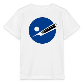 Writing with Ink - Stanley/Stella Kinder T-Shirt MINI CREATOR  - Weiß - Vorne - Maike (125cm)