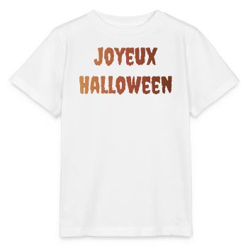 HALLOWEEN. KÜRBIS. KÜRBIS-HALLOWEEN. - Stanley/Stella Kinder T-Shirt MINI CREATOR  - Weiß - Vorne - Maike (125cm)