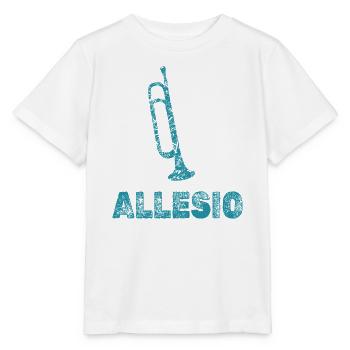 Trompeten Allesio - Stanley/Stella Kinder T-Shirt MINI CREATOR  - Weiß - Vorne - Maike (125cm)