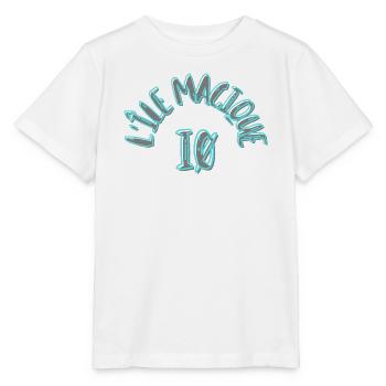 Die magische Insel Oléron - Stanley/Stella Kinder T-Shirt MINI CREATOR  - Weiß - Vorne - Maike (125cm)