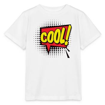 Fetter Comic Burst COOLER Ausruf - Stanley/Stella Kinder T-Shirt MINI CREATOR  - Weiß - Vorne - Maike (125cm)