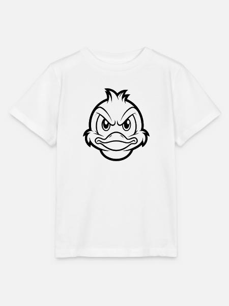 Angry Duck - Stanley/Stella Kinder T-Shirt MINI CREATOR  - Weiß