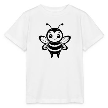 Süße Hummel - Stanley/Stella Kinder T-Shirt MINI CREATOR  - Weiß - Vorne - Maike (125cm)