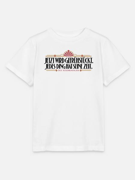 Rosenkavalier - Jetzt wird gefrühstückt - Stanley/Stella Kinder T-Shirt MINI CREATOR  - Weiß