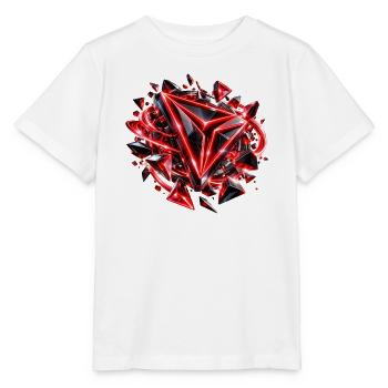 TRON Digital Revolution - Stanley/Stella Kinder T-Shirt MINI CREATOR  - Weiß - Vorne - Maike (125cm)