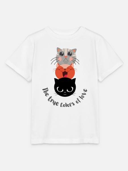 Wahre Farben der Liebe - Stanley/Stella Kinder T-Shirt MINI CREATOR  - Weiß