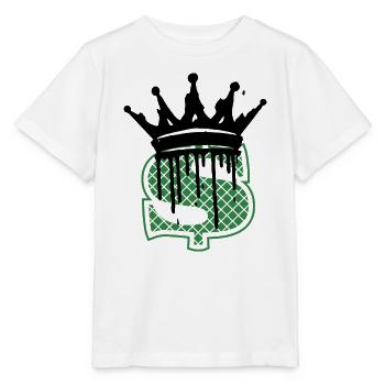 Bargeld ist König - Stanley/Stella Kinder T-Shirt MINI CREATOR  - Weiß - Vorne - Maike (125cm)
