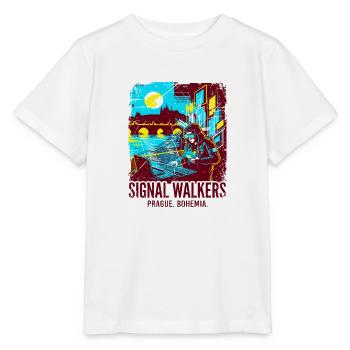 Programmer Signal Walkers Prague Bohemia - Stanley/Stella Kinder T-Shirt MINI CREATOR  - Weiß - Vorne - Maike (125cm)