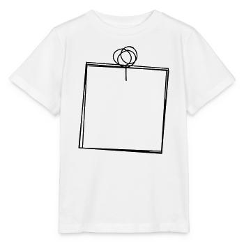 Pinnwandzettel handgezeichnet - Stanley/Stella Kinder T-Shirt MINI CREATOR  - Weiß - Vorne - Maike (125cm)