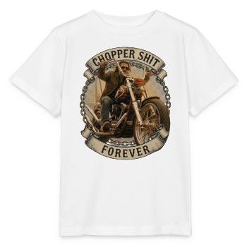 Choppershit - Stanley/Stella Kinder T-Shirt MINI CREATOR  - Weiß - Vorne - Maike (125cm)