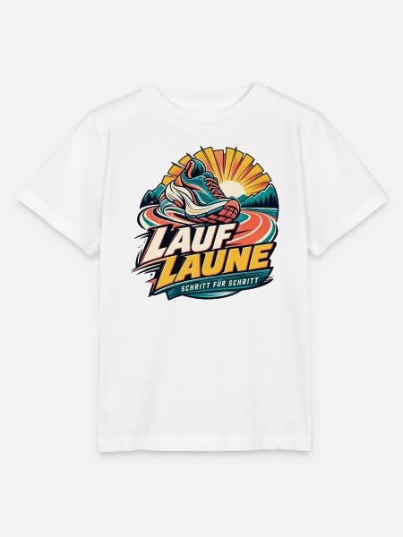 Lauf Laune – Schritt für Schritt - Stanley/Stella Kinder T-Shirt MINI CREATOR - Weiß