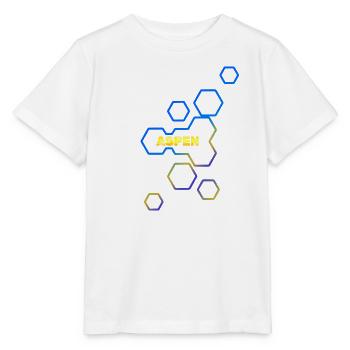 Aspen - Stanley/Stella Kinder T-Shirt MINI CREATOR  - Weiß - Vorne - Maike (125cm)