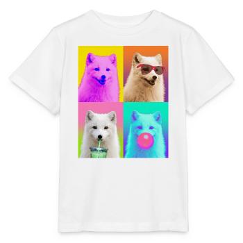 Polarfüchse Polarfuchs - Stanley/Stella Kinder T-Shirt MINI CREATOR  - Weiß - Vorne - Maike (125cm)