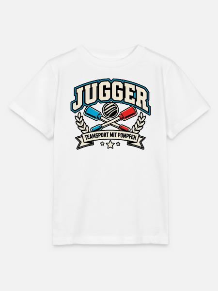 Jugger Teamsport mit Pompfen - Stanley/Stella Kinder T-Shirt MINI CREATOR - Weiß