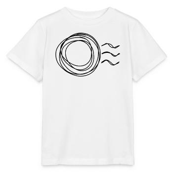 Poststempel handgezeichnet - Stanley/Stella Kinder T-Shirt MINI CREATOR  - Weiß - Vorne - Maike (125cm)