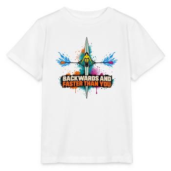 Ruder-Sprint: Rückwärts schneller - Stanley/Stella Kinder T-Shirt MINI CREATOR  - Weiß - Vorne - Maike (125cm)
