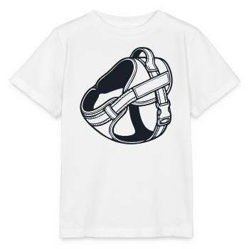 Hundegeschirr Brustgeschirr Icon - Stanley/Stella Kinder T-Shirt MINI CREATOR  - Weiß - Vorne - Maike (125cm)
