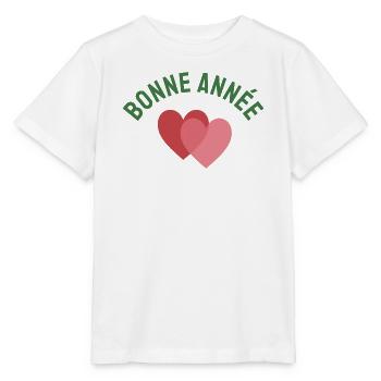 ALLES GUTE ZUM NEUEN JAHR. SILVESTER. BESTE WÜNSCHE - Stanley/Stella Kinder T-Shirt MINI CREATOR  - Weiß - Vorne - Maike (125cm)