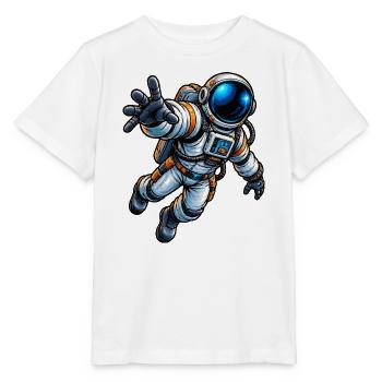 Astronaut Comic - Stanley/Stella Kinder T-Shirt MINI CREATOR  - Weiß - Vorne - Maike (125cm)