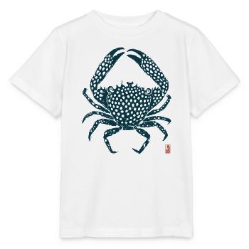 Krabbe Ozean & Meereswelt - Stanley/Stella Kinder T-Shirt MINI CREATOR  - Weiß - Vorne - Maike (125cm)