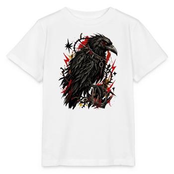 Rabenkönig der Nacht - Stanley/Stella Kinder T-Shirt MINI CREATOR  - Weiß - Vorne - Maike (125cm)