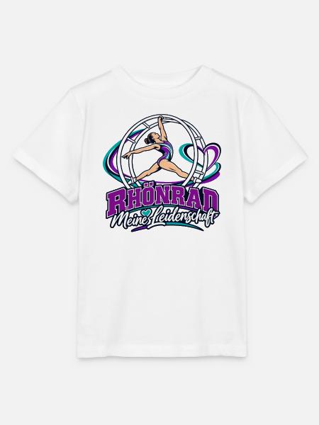 Rhönrad Leidenschaft: Kraftvolle Gymnastik - Stanley/Stella Kinder T-Shirt MINI CREATOR - Weiß