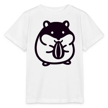 Suesser Hamster Icon - Stanley/Stella Kinder T-Shirt MINI CREATOR  - Weiß - Vorne - Maike (125cm)