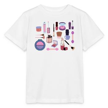Pastell-Make-up-Kollektion - Stanley/Stella Kinder T-Shirt MINI CREATOR  - Weiß - Vorne - Maike (125cm)