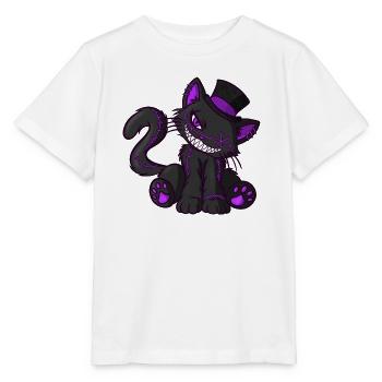 Nikka mit Top-Hut (Bella Donna‘s wicked world) - Stanley/Stella Kinder T-Shirt MINI CREATOR  - Weiß - Vorne - Maike (125cm)