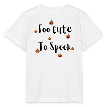 Spooky Pumpkin Scatter - Stanley/Stella Kinder T-Shirt MINI CREATOR  - Weiß - Vorne - Maike (125cm)