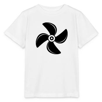 Bootspropeller - Stanley/Stella Kinder T-Shirt MINI CREATOR  - Weiß - Vorne - Maike (125cm)